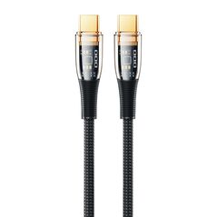 Remax Cable USB-C USB-C Remax Explore, RC-C062, 1,2m, 100W, (black) 047683 6954851206743 RC-C062 Black έως και 12 άτοκες δόσεις