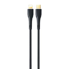 Remax Remax Bosu RC-C063 cable USB-C to Lightning , 1,2m, 20W (black) 047685 6954851207016 RC-C063 Black έως και 12 άτοκες δόσεις