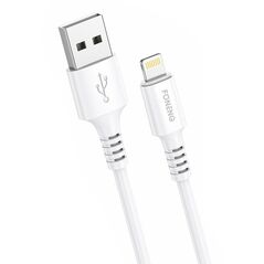 Foneng Cable USB to Lightning Foneng, x85 iPhone 3A Quick Charge, 1m (white) 045648 6970462518501 X85 iPhone έως και 12 άτοκες δόσεις