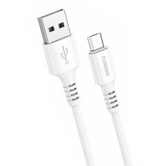 Foneng Cable USB to Micro USB Foneng, X85 3A Quick Charge, 1m (white) 045649 6970462518518 X85 Micro έως και 12 άτοκες δόσεις