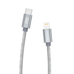 Dudao USB-C to Lightning cable Dudao L5Pro PD 45W, 1m (gray) 052489 6970379617151 L5Pro Lightning έως και 12 άτοκες δόσεις
