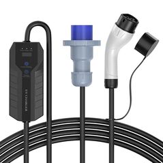 Choetech Electric Vehicle charger type-2 Choetech ACG17 7 kW with LCD display (black) 052524 6932112105790 ACG17 έως και 12 άτοκες δόσεις