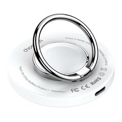 Choetech Wireless charger 2-in-1 Choetech T603-F, holder (white) 052283 6932112104939 T603-F έως και 12 άτοκες δόσεις
