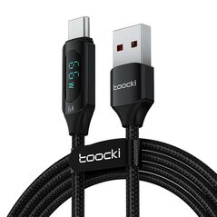 Toocki Toocki Charging Cable USB A-C, 1m, 66W (Black) 054215 6975600780208 TXCT-XY01 έως και 12 άτοκες δόσεις