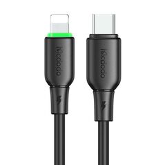 Mcdodo Cable USB-C do Lightning Mcdodo CA-4761 with LED light 1.2m (black) 054524 6921002647618 CA-4761 έως και 12 άτοκες δόσεις