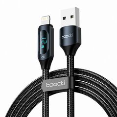 Toocki Toocki Charging Cable USB A-L, 1m, 12W (Black) 054217 6975600780338 TXCL-XY01 έως και 12 άτοκες δόσεις