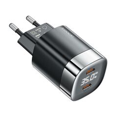 Toocki Toocki 2x USB-C, GaN 35W charger (black) 054268 6975600789799 TCTAC -ZXB01 black έως και 12 άτοκες δόσεις