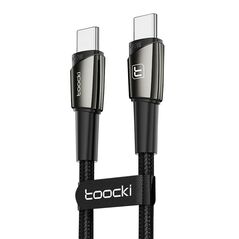 Toocki Toocki Charging Cable C-C, 1m, 140W (Black) 054386 6975600782318 TXCTT 14-LG01 έως και 12 άτοκες δόσεις