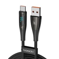 Toocki Toocki Charging Cable USB A-C 1m 66W (Black) 054344 6975600784565 TXCTXY2A01 έως και 12 άτοκες δόσεις