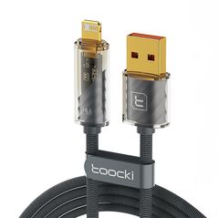 Toocki Toocki Charging Cable USB to Lightning, 1m, 12W (Grey) 054228 6975600787962 TXCLJDA03 έως και 12 άτοκες δόσεις