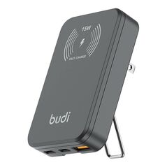 Budi Wireless charger Budi Dual USB 30W 054363 6971536927953 336 έως και 12 άτοκες δόσεις