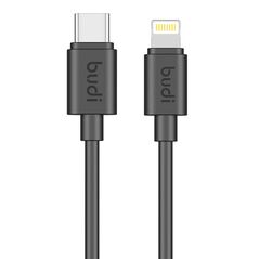 Budi USB cable Budi 35W 1.2m (black) 054365 6971536926208 023TL έως και 12 άτοκες δόσεις