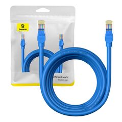 Baseus Round Cable Baseus Ethernet RJ45, Cat.6, 5m (blue) 054729 6932172637118 B00133204311-04 έως και 12 άτοκες δόσεις
