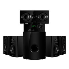 Sven Speakers SVEN HT-210, 125W Bluetooth (black) 055069 6438162014124 SV-014124 έως και 12 άτοκες δόσεις