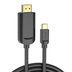 Vention USB-C to HDMI, Vention CGUBG, 1,5m (black) 055492 6922794742062 CGUBG έως και 12 άτοκες δόσεις