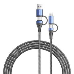 Vention 4in1 USB cable USB 2.0 Vention CTLLH 1m (black) 055499 6922794774841 CTLLF έως και 12 άτοκες δόσεις