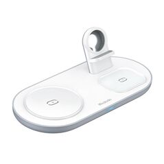 Mcdodo Wireless Charger Mcdodo CH-7060 3 in 1 15W (mobile/TWS/Apple watch) (white) 057557 6921002670609 CH-7060 έως και 12 άτοκες δόσεις