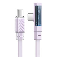 Mcdodo Cable USB-C to USB-C Mcdodo CA-3454 90 Degree 1.8m with LED (purple) 057520 6921002634540 CA-3454 έως και 12 άτοκες δόσεις