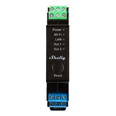 Shelly DIN Rail Smart Switch Shelly Pro 2PM with power metering, 2 channels 059206 3800235268032 Pro2PM έως και 12 άτοκες δόσεις
