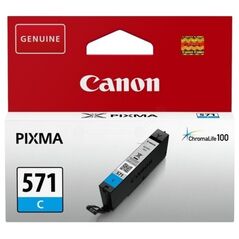 Canon Μελάνι Inkjet CLI-571C Cyan (0386C001) (CANCLI-571C) έως 12 άτοκες Δόσεις