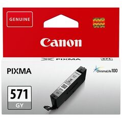 Canon Μελάνι Inkjet CLI-571GY Grey (0389C001) (CANCLI-571GY) έως 12 άτοκες Δόσεις