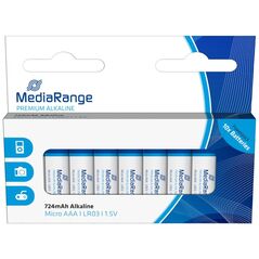 Αλκαλική Μπαταρία MediaRange Premium AAA 1.5V (LR3) (10 Pack) (MRBAT102) έως 12 άτοκες Δόσεις