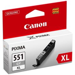 Canon Μελάνι Inkjet CLI-551GYXL Grey (6447B001) (CANCLI-551GYXL) έως 12 άτοκες Δόσεις