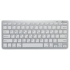 MediaRange Compact-sized Bluetooth 5.0 keyboard with 78 ultraflat keys Silver (MROS132-GR) έως 12 άτοκες Δόσεις