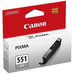 Canon Μελάνι Inkjet CLI-551GY Grey (6512B001) (CANCLI-551GY) έως 12 άτοκες Δόσεις