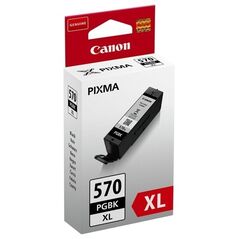 Canon Μελάνι Inkjet PGI-570BK XL Black (0318C001) (CANPGI-570BKXL) έως 12 άτοκες Δόσεις