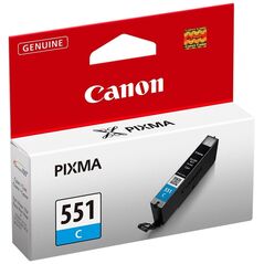 Canon Μελάνι Inkjet CLI-551C Cyan (6509B001) (CANCLI-551C) έως 12 άτοκες Δόσεις