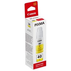 Canon Μελάνι Inkjet Bottle GI-40 Yellow (3402C001) (CANGI-40Y) έως 12 άτοκες Δόσεις