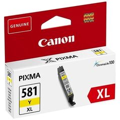 Canon Μελάνι Inkjet CLI-581YXL Yellow (2051C001) (CANCLI-581YXL) έως 12 άτοκες Δόσεις