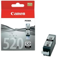 Canon Μελάνι Inkjet PGI-520BK Black (2932B001) (CANPGI-520BK) έως 12 άτοκες Δόσεις
