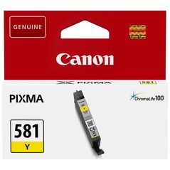 Canon Μελάνι Inkjet CLI-581 Yellow (2105C001) (CANCLI-581Y) έως 12 άτοκες Δόσεις
