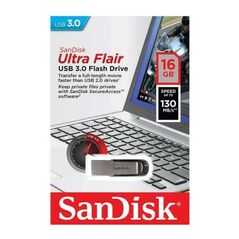 USB 3.0 Flash Disk SanDisk Ultra Flair SDCZ73 USB A 16GB 130MB/s 619659136680 619659136680 έως και 12 άτοκες δόσεις