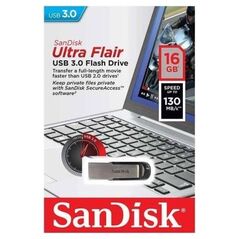 USB 3.0 Flash Disk SanDisk Ultra Flair SDCZ73 USB A 16GB 130MB/s 619659136680 619659136680 έως και 12 άτοκες δόσεις