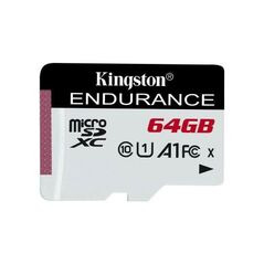 Κάρτα μνήμης Micro SDHC C10 UHS-I U1 Kingston High Endurance 95MB/s 64Gb 740617290226 740617290226 έως και 12 άτοκες δόσεις