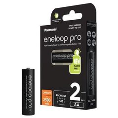 Μπαταρία Επαναφορτιζόμενη Panasonic Eneloop Pro AA 2500mAh NiMH (2 τεμ.) 5410853064145 5410853064145 έως και 12 άτοκες δόσεις