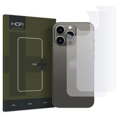 Hybrid Nano Glass Back Protector Hofi HydroFlex Pro+ Apple iPhone 14 Pro Διάφανο (2 τεμ.) 9589046924712 9589046924712 έως και 12 άτοκες δόσεις