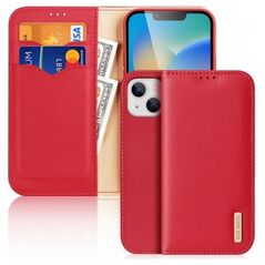 Θήκη Δερμάτινη Dux Ducis Hivo RFID Wallet Apple iPhone 15 Plus Κόκκινο 6934913025529 6934913025529 έως και 12 άτοκες δόσεις