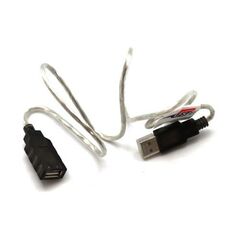 Καλώδιο Προέκτασης Male USB/ Female USB 1m Ασημί (Ασυσκεύαστο) 1110111060011 1110111060011 έως και 12 άτοκες δόσεις