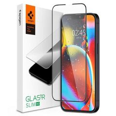 Tempered Glass Full Face Spigen Glas.tR Slim HD FC Apple iPhone 13/ 13 Pro/ 14 Μαύρο (1 τεμ.) 8809811851298 8809811851298 έως και 12 άτοκες δόσεις