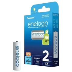 Μπαταρία Επαναφορτιζόμενη Panasonic Eneloop AA 2000mAh NiMH (2 τεμ.) 5410853064176 5410853064176 έως και 12 άτοκες δόσεις