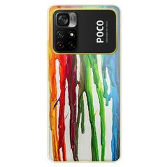 Θήκη TPU inos Xiaomi Poco M4 Pro 5G / Redmi Note 11S 5G Art Theme Vertical Watercolor 5205598162597 5205598162597 έως και 12 άτοκες δόσεις