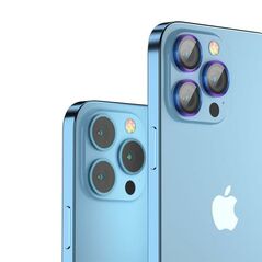 Προστατευτικό Κάλυμμα Αλουμινίου Full Face Devia για Τζαμάκι Κάμερας Apple iPhone 14 Pro/ 14 Pro Max Peak Μπλε (3 τεμ) 6938595371707 6938595371707 έως και 12 άτοκες δόσεις