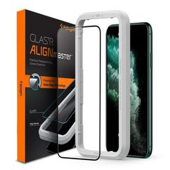 Tempered Glass Full Face Spigen Glas.tR Align Master Apple iPhone 11 Pro Max Μαύρο (1 τεμ.) 8809671018312 8809671018312 έως και 12 άτοκες δόσεις