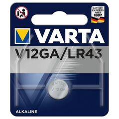 Μπαταρία Alkaline Varta V12GA LR43 1.5V (1 τεμ.) 4008496273676 4008496273676 έως και 12 άτοκες δόσεις