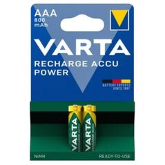 Μπαταρία Επαναφορτιζόμενη Varta AAA 800mAh NiMH 1.2V Ready2Use (2 τεμ.) 4008496550579 4008496550579 έως και 12 άτοκες δόσεις