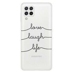 Θήκη TPU inos Samsung A225F Galaxy A22 4G Art Theme Love-Laugh-Life 5205598149246 5205598149246 έως και 12 άτοκες δόσεις